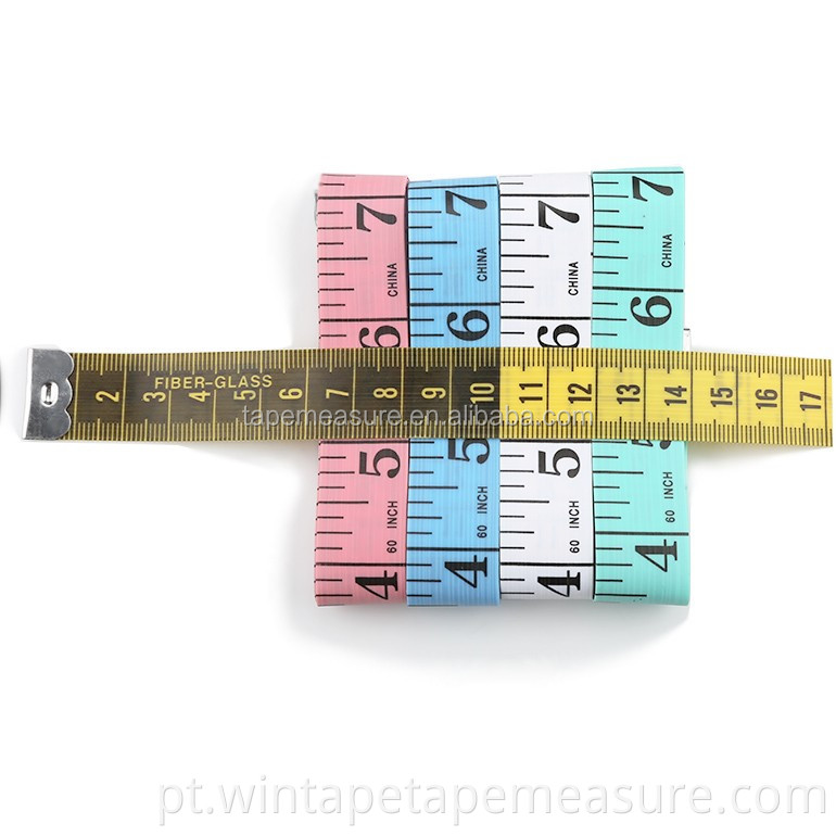 150cm 60 polegadas PVC Soft Tailor Measure Tape